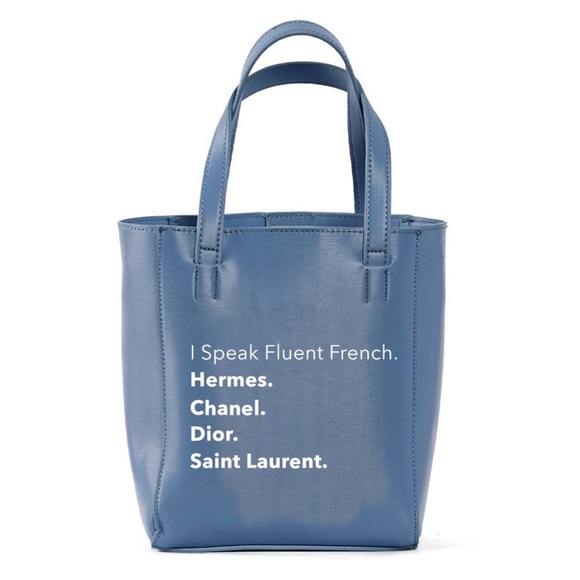 BECKY BUCKET BAG- Fluent French (Denim Blue) - Picture 3 of 3